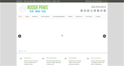 Desktop Screenshot of noogapaws.com